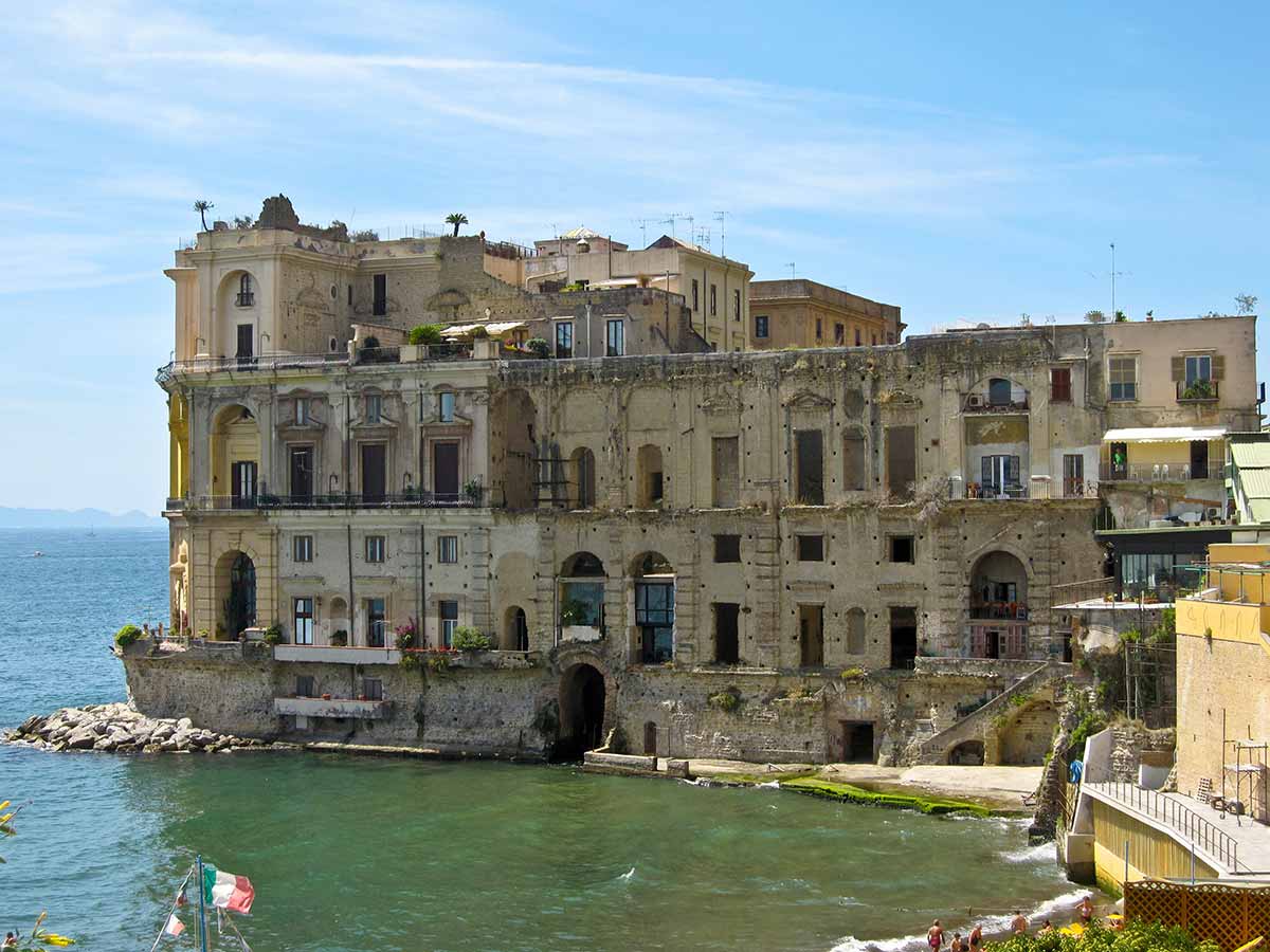 A walk along the Naples seafront