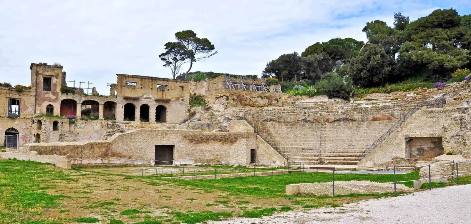 Pausilypon archaeological park in Naples