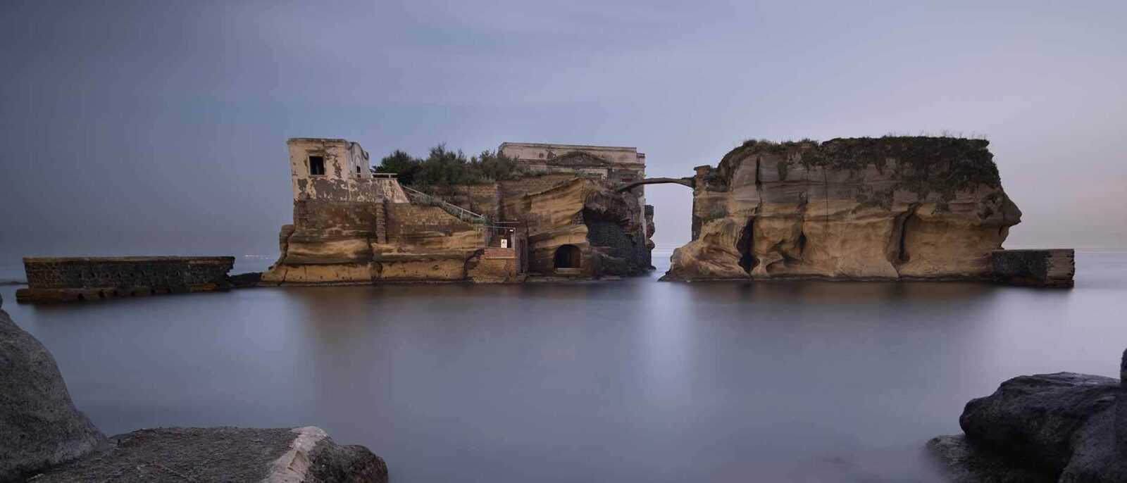 Island of Gaiola (Parco Sommerso di Gaiola) in Naples