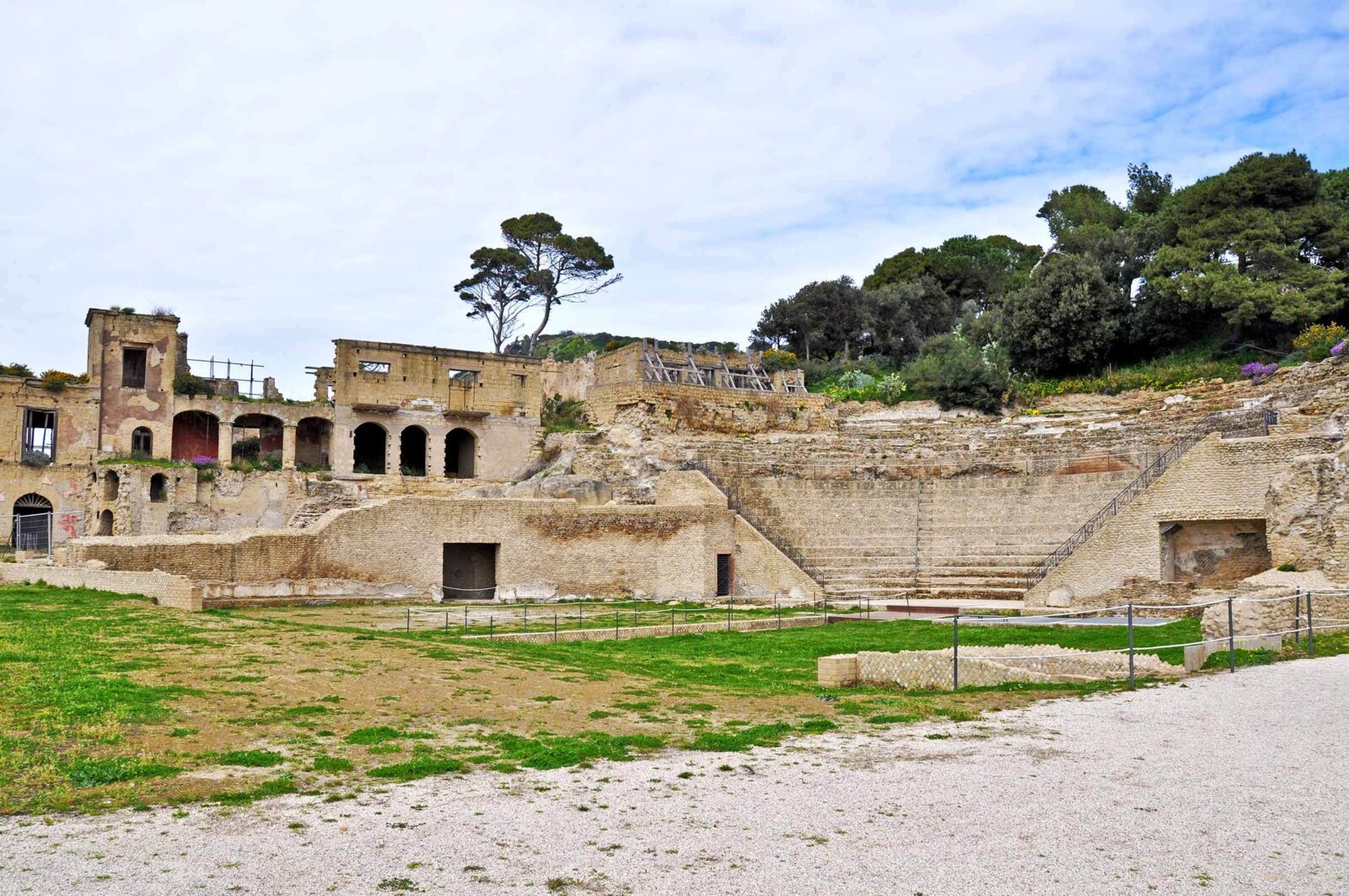 Pausilypon archaeological park in Naples