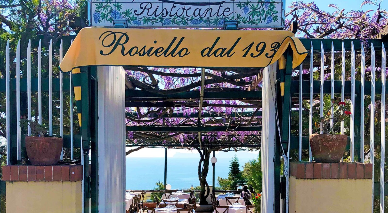 Risotrante Rosiello in Naples, Posillipo