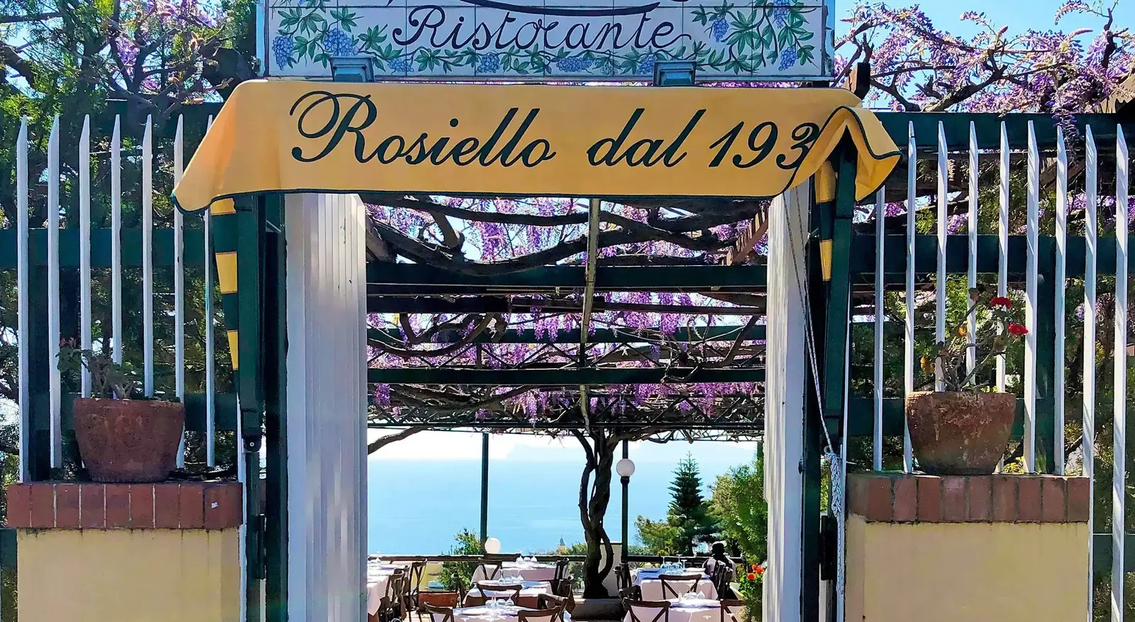 Risotrante Rosiello in Naples, Posillipo