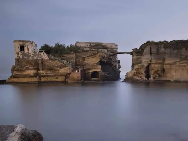 Island of Gaiola (Parco Sommerso di Gaiola) in Naples