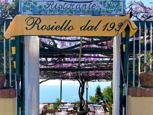 Risotrante Rosiello in Naples, Posillipo