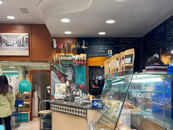 Sansone Coffee Shop in Naples, Italy