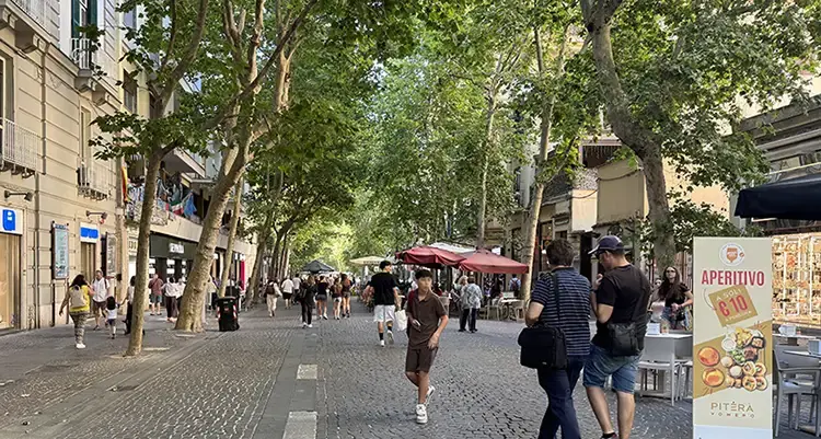 Photo of Via Scarlatti — Vomero, Naples